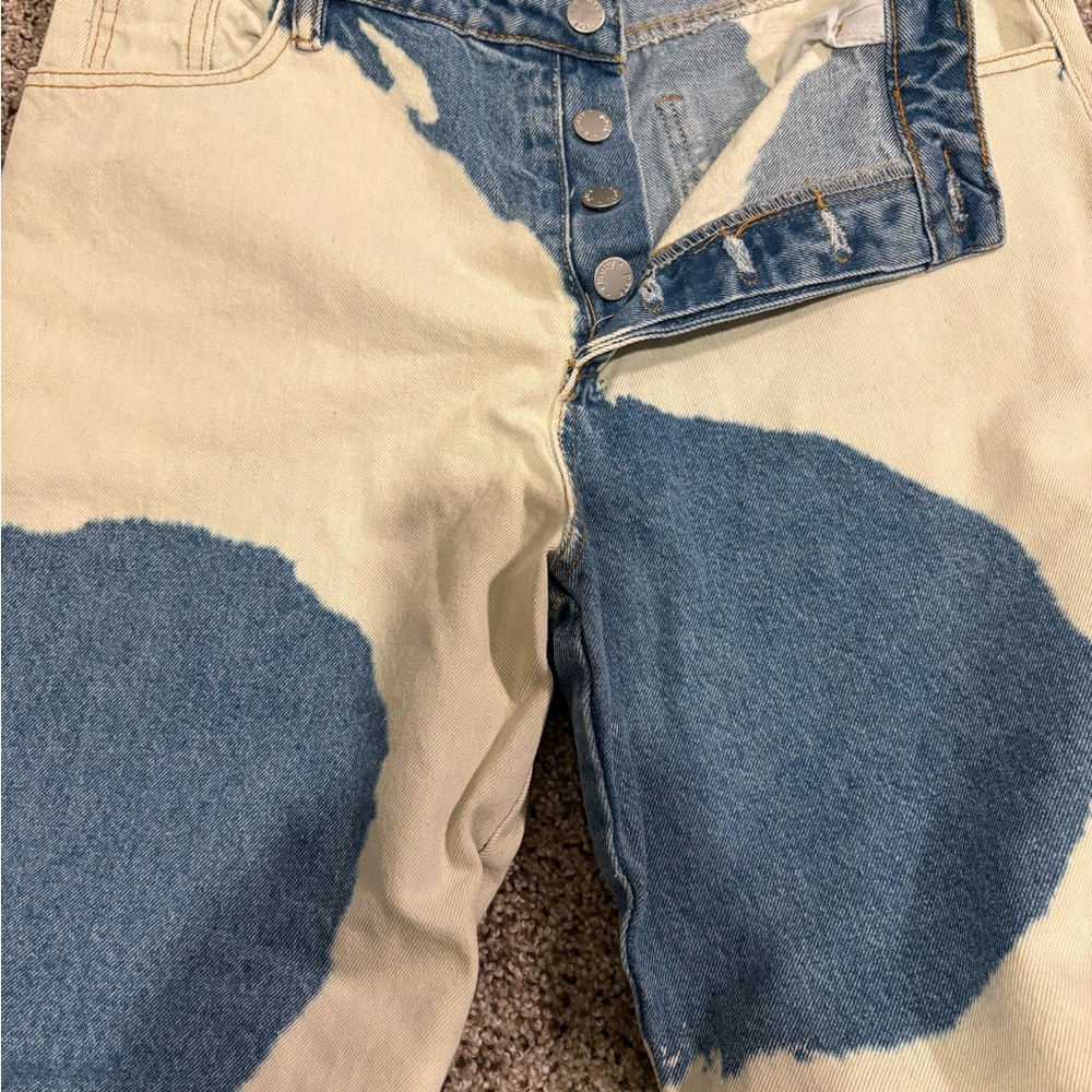 Emory Park Two-Tone Denim Jeans